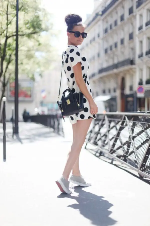 polka-dot-dress-and-sneakers