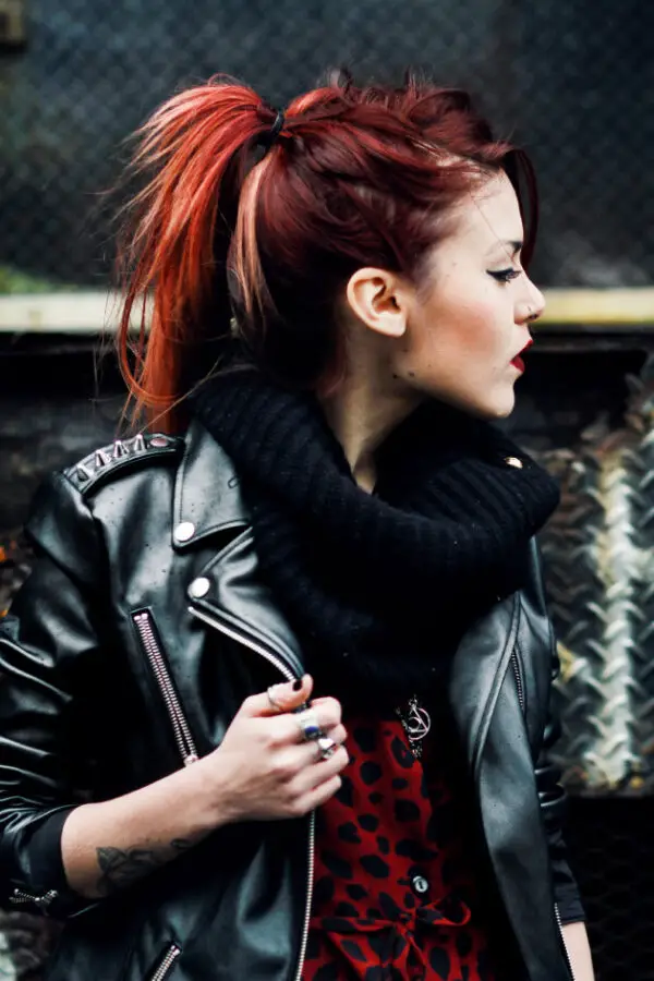 rock-style-red-hair-winged-eyeliner