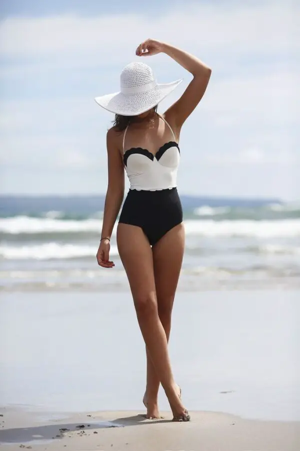 vintage-black-and-white-swimsuit