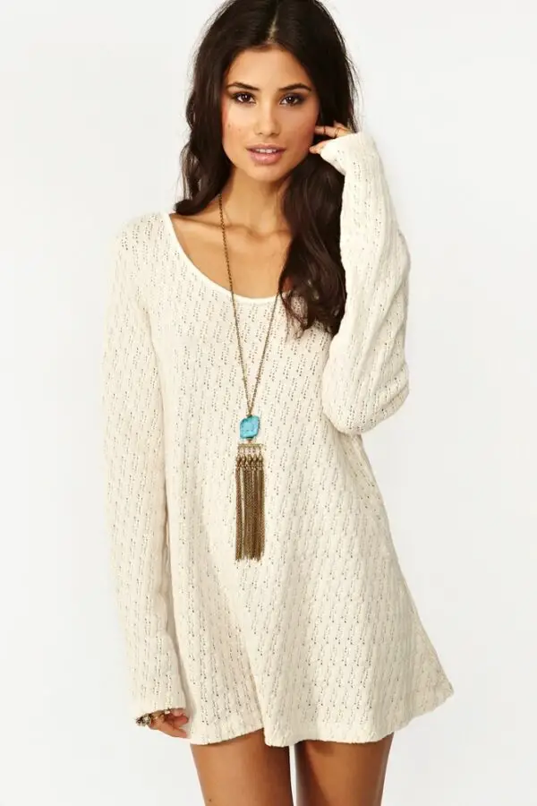 white-knit-sweaterdress