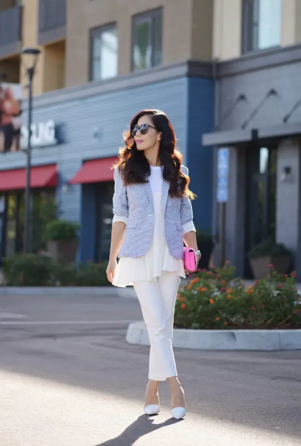 white-pants-and-color-blazer-and-purse-2